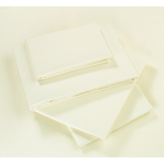 Supreme Polyester Cotton Flat Sheet - Ivory