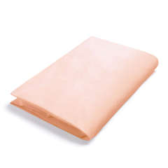Polyester Bottom Sheet - Peach