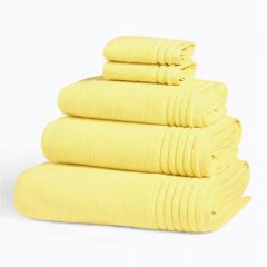 Lemon Bath Towels