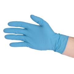 Blue Nitrile Gloves - Large
