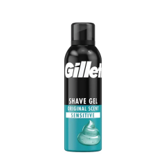 Gillette Sensitive Shaving Gel - 200ml - 6pk