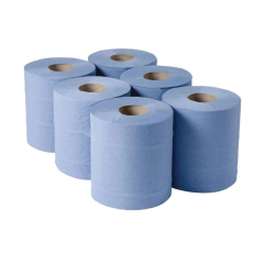 Blue Centrefeed Roll