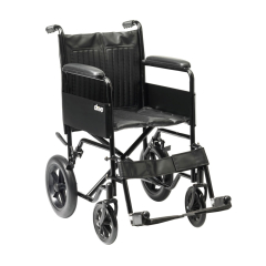 S1 Steel Transit Wheelchair 18Inch Seat (Crash Tested) S1 Steel Transit Wheelchair 18Inch Seat (Crash Tested)