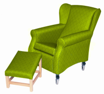 Chillerton Day Care Chair in Band 1 Fabric