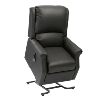 Chicago Riser Recliner Chair Black