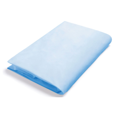 Polyester Bottom Sheet - Blue Polyester Bottom Sheet - Blue
