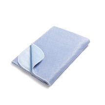 Sonoma Blue Bed Pad 85 x 90cm with tucks