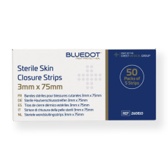 Sterile Skin Closure Strips 75mm x 3mm Sterile Skin Closure Strips 75mm x 3mm