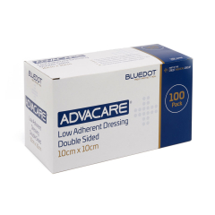 Advacare Low Adherent Dressing 10cm x 10cm Advacare Low Adherent Dressing 10cm x 10cm