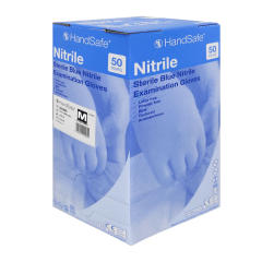 Blue Sterile Nitrile Gloves - Large (Pairs) Blue Sterile Nitrile Gloves - Large (Pairs)