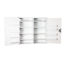 Medicine Cabinet 2 Door - 1000Wx900Hx300D - Warning Light Medicine Cabinet 2 Door - 1000Wx900Hx300D - Warning Light