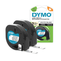 DYMO Plastic Labels 12mm x 4m DYMO Plastic Labels 12mm x 4m