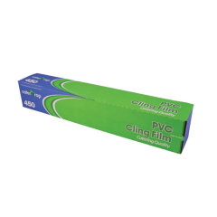 Clingfilm with Cutter Box 45cm x300m Clingfilm with Cutter Box 45cm x300m