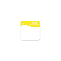 Day of the Week Label - TUE Day of the Week Label - TUE