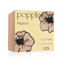 Peach 2ply Napkins 33x33 4 Fold x2000 (16x125) Peach 2ply Napkins 33x33 4 Fold x2000 (16x125)