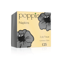 Grey 2ply Napkins 33x33 4 Fold x2000 (16x125) Grey 2ply Napkins 33x33 4 Fold x2000 (16x125)