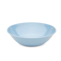 Polycarbonate bowl narrow rim 15cm summer blue