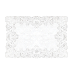 Swantex Rectangle White Doily Swantex Rectangle White Doily