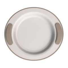 Ornamin Keep Warm Plate - Linen Ornamin Keep Warm Plate - Linen