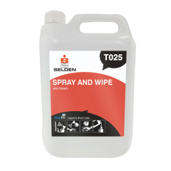Spray & Wipe with Bleach T025 Spray & Wipe with Bleach T025