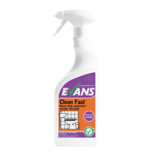 Evans Clean Fast - HD Washroom cleaner descaler 6 x 750ml