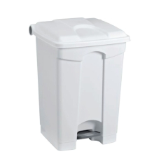 70ltr Plastic White Step-On Bin 70ltr Plastic White Step-On Bin
