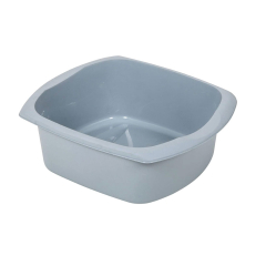 Grey Plastic Square Washing Up Bowl Grey Plastic Square Washing Up Bowl