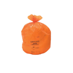 Orange Clinical Waste Sacks