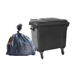 Black Wheelie Bin and Silage Sack Black Wheelie Bin and Silage Sack