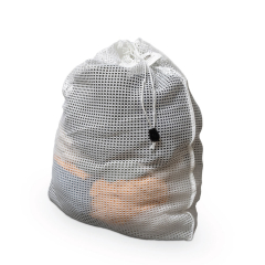 MIP Mesh Drawstring Laundry Bags - White (61cm x 84cm) MIP Mesh Drawstring Laundry Bags - White (61cm x 84cm)