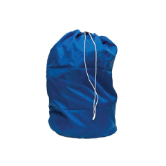 Blue Polyester Laundry Bag