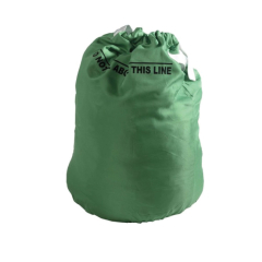 Green Safe-Knot Laundry Bag