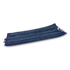 Microfibre Flat Mop with Scrub Stripes Microfibre Flat Mop with Scrub Stripes