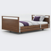 Opera® Signature 4ft Wide Profiling Bed - Walnut
