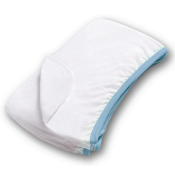 Sleepknit Polyester Cotton Single Smart Sheet - White