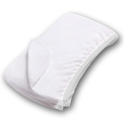 SleepKnit Flame Retardant Polyester Single Smart Sheet - White