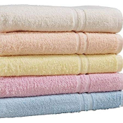 Light Blue Bath Sheets 500gsm (3 pack)