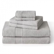 Grey Bath Towels 500gsm (6 pack)