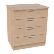 Tia Range Drawer Wide Chest - Oak