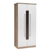 Barley Double Wardrobe Oak Cashmere