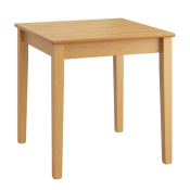 Rowan Square 2-Seater Table Oak Finish
