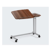 Premium Overbed Table Tilt top - Walnut