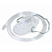 Intersurgical Adult Oxygen Mask with tubing, 1.8mtr