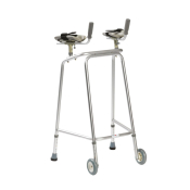 Medium Wheeled Walking Frame c/w forearm platform