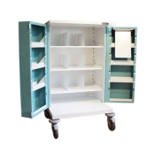 56 Cassette Nomad Trolley Double Door with Key Lock