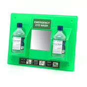 Eye Wash Station c/w 2 x 500ml bottles, no bandages