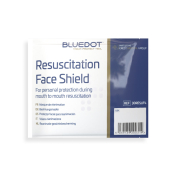 Blue Dot Resuscitation Face Shield