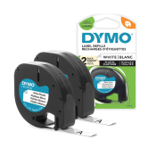 DYMO Plastic Labels 12mm x 4m