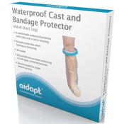 Waterproof Cast and Bandage Protector - Adult Short Leg