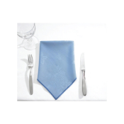 Square Table Cloth Rose Design 35x35inch - Wedgewood